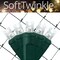 5mm 4' x 6' Cool White SoftTwinkle LED Net Lights, Green Wire